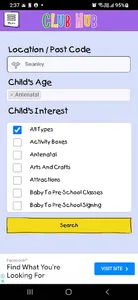 Club Hub-UK ProKids Activities screenshot 9