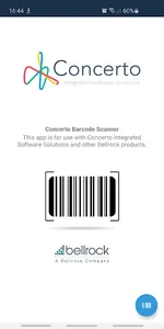 Concerto Barcode Scanner screenshot 0