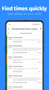 Train Track - UK Train Times screenshot 0