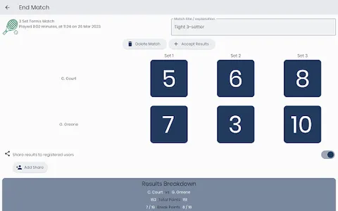 MapMyMatch screenshot 17