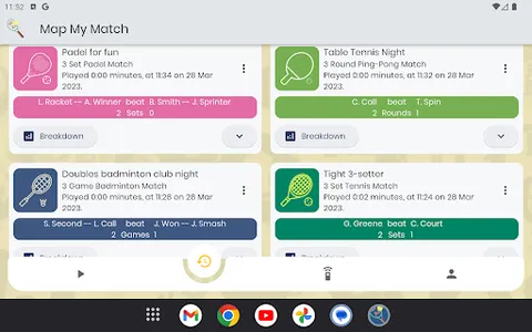 MapMyMatch screenshot 8