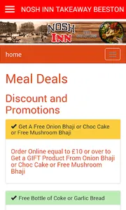 NOSH INN TAKEAWAY BEESTON screenshot 4