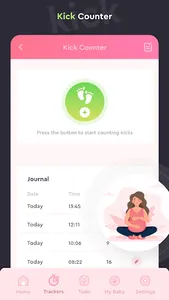 Pregnancy & Baby Tracker screenshot 1