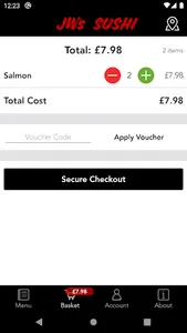 JW's Sushi screenshot 2