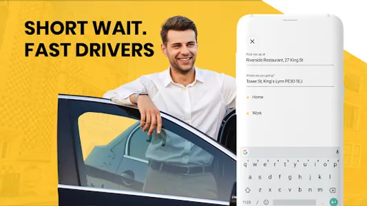 iTaxis: Kings Lynn Taxi screenshot 1