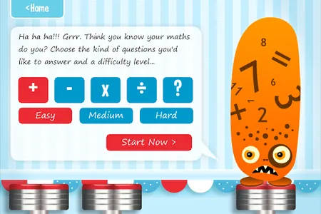 Squeebles Maths Bingo screenshot 6