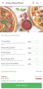 Krazy About Pizza screenshot 1