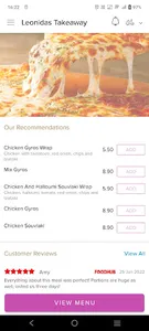 Leonidas Takeaway screenshot 1