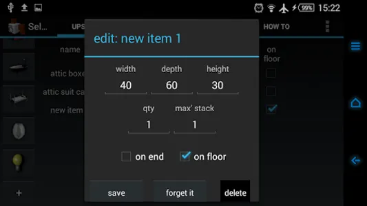 Self Storage Unit Size screenshot 2