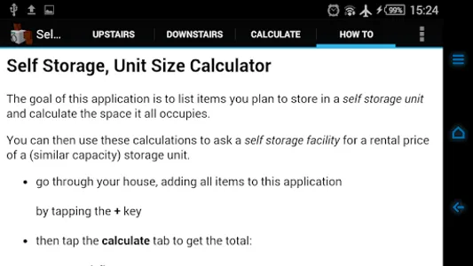 Self Storage Unit Size screenshot 4