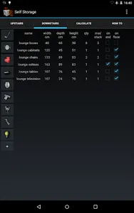 Self Storage Unit Size screenshot 6