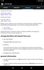 Self Storage Unit Size screenshot 8