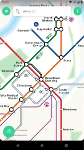 Boston T Map & Routing screenshot 5