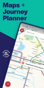 Hamburg Metro U & S Bahn Route screenshot 0