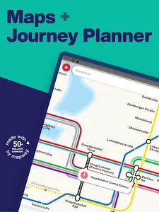 Hamburg Metro U & S Bahn Route screenshot 12