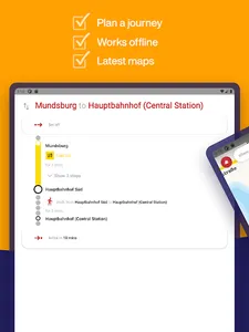 Hamburg Metro U & S Bahn Route screenshot 14