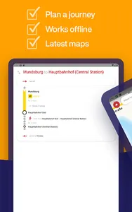 Hamburg Metro U & S Bahn Route screenshot 8