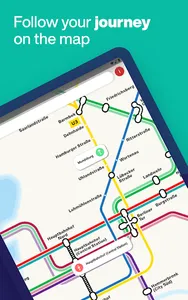 Hamburg Metro U & S Bahn Route screenshot 9