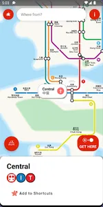 Hong Kong Metro Map & Routing screenshot 5