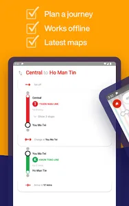 Hong Kong Metro Map & Routing screenshot 8