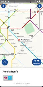 Madrid Metro Map & Route Plan screenshot 5