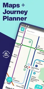 Seoul Metro Subway Map screenshot 0