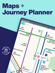 Seoul Metro Subway Map screenshot 12