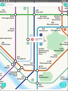 Seoul Metro Subway Map screenshot 17