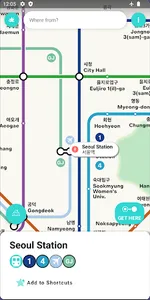 Seoul Metro Subway Map screenshot 5