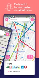 Tokyo Metro Subway Map & Route screenshot 1