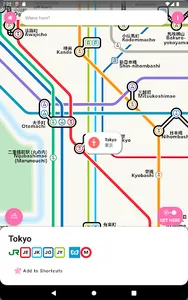 Tokyo Metro Subway Map & Route screenshot 11