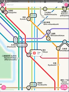 Tokyo Metro Subway Map & Route screenshot 17