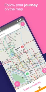 Tokyo Metro Subway Map & Route screenshot 3