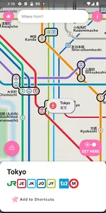 Tokyo Metro Subway Map & Route screenshot 5