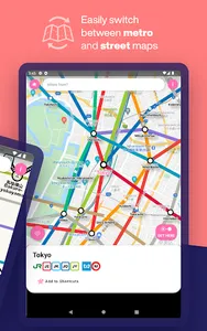 Tokyo Metro Subway Map & Route screenshot 7