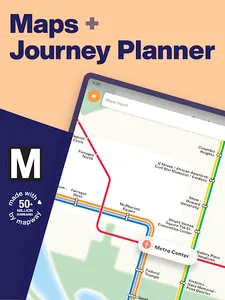 Washington DC Metro Route Map screenshot 12