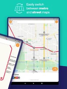 Washington DC Metro Route Map screenshot 13