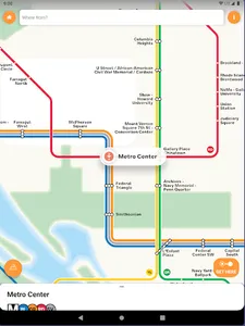 Washington DC Metro Route Map screenshot 17