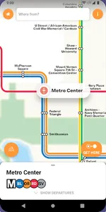 Washington DC Metro Route Map screenshot 5