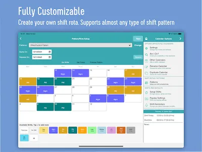 My Shift Planner - Calendar screenshot 10