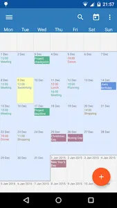 Touch Calendar F screenshot 0
