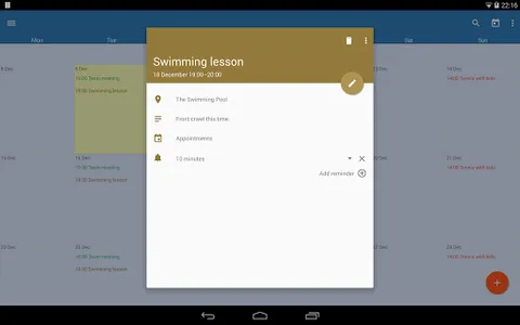 Touch Calendar F screenshot 10