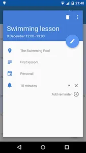 Touch Calendar F screenshot 2