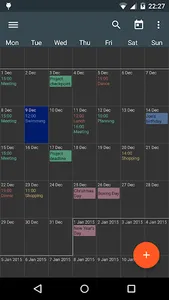 Touch Calendar F screenshot 3