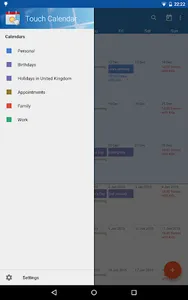 Touch Calendar F screenshot 7