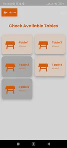 Waiter App screenshot 1