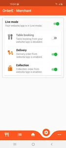 OrderE Merchant screenshot 2