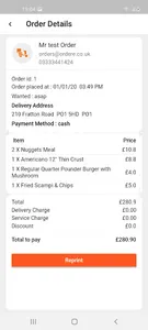 OrderE Merchant screenshot 9