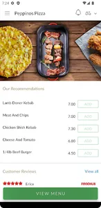 Peppinos Pizza screenshot 1