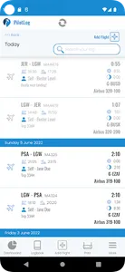 PilotLog screenshot 1